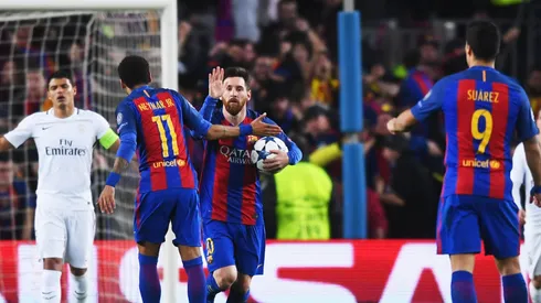 PSG x Barcelona voltam a se enfrentar na Champions League (Foto: Michael Regan/Getty Images)