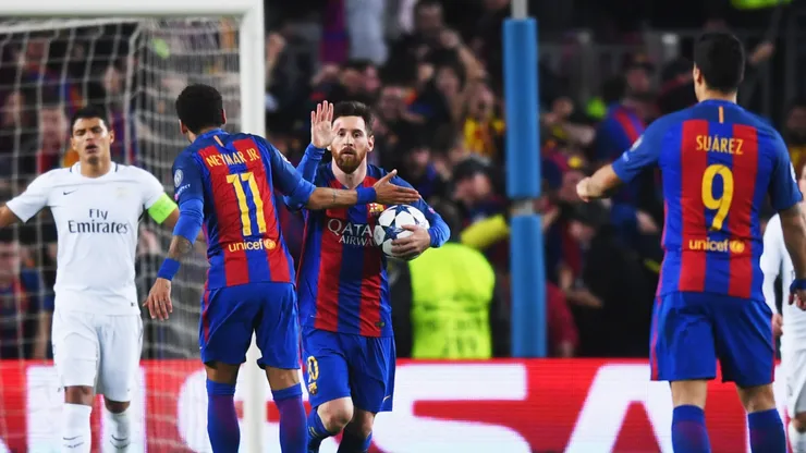 PSG x Barcelona voltam a se enfrentar na Champions League (Foto: Michael Regan/Getty Images)