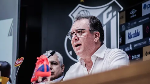 Marcelo Teixeira abriu o jogo sobre bastidores do Santos (Foto: Guilherme Greghi/Flickr do Santos/Divulgação)