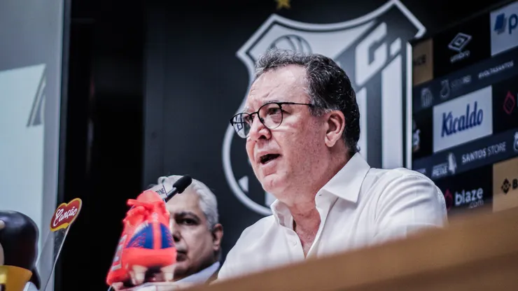 Marcelo Teixeira abriu o jogo sobre bastidores do Santos (Foto: Guilherme Greghi/Flickr do Santos/Divulgação)