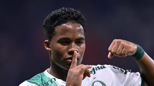 Endrick tem mais 11 jogos pelo Palmeiras. Foto: Pedro Vilela/Getty Images