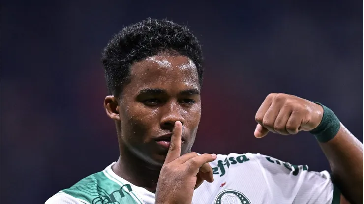 Endrick tem mais 11 jogos pelo Palmeiras. Foto: Pedro Vilela/Getty Images