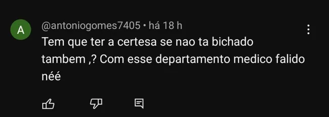 Repercussão via YouTube