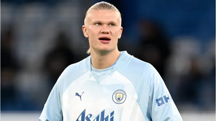 Erling Haaland of Manchester City (Photo by Michael Regan/Getty Images)