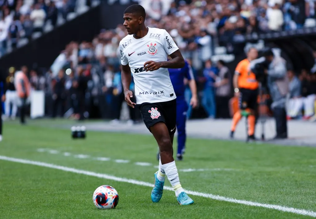 Vitor Meer pelo Corinthians. Foto: Fabio Giannelli/AGIF