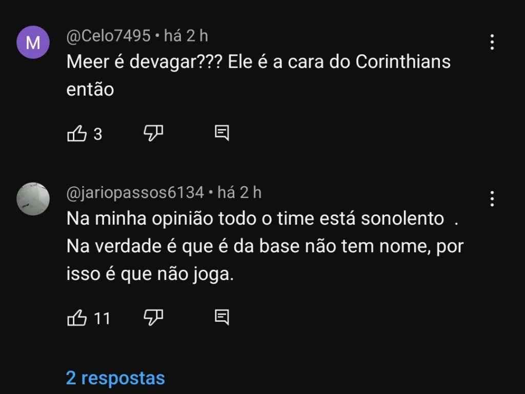 Repercussão via Youtube