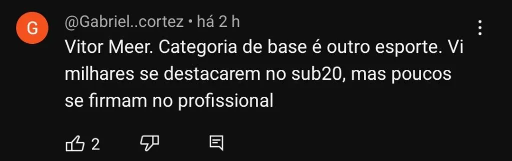 Repercussão via YouTube