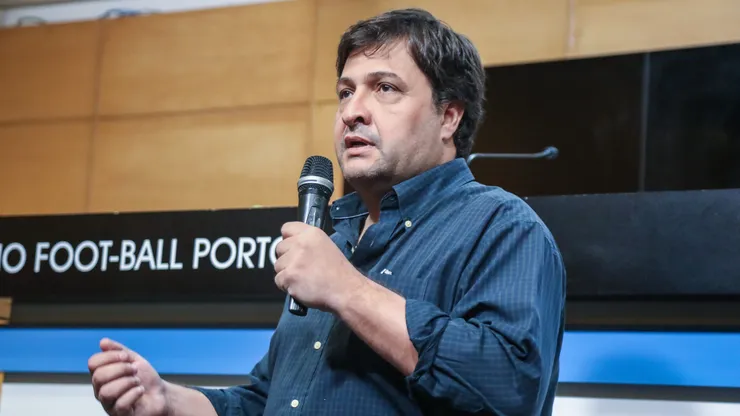 Guerra: presidente ainda busca novidades para elenco do Grêmio (Foto: Morgana Schuh/Grêmio/Divulgação)