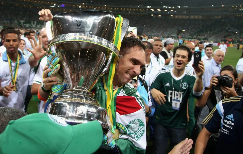 Fernando Prass levou a melhor na Copa do Brasil diante do Santos. Foto: Friedemann Vogel/Getty Images