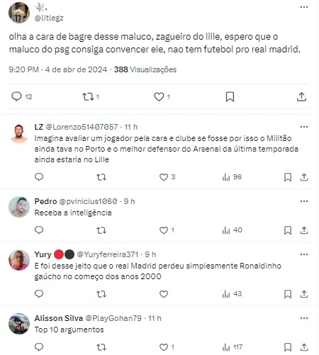 Reprodução/X