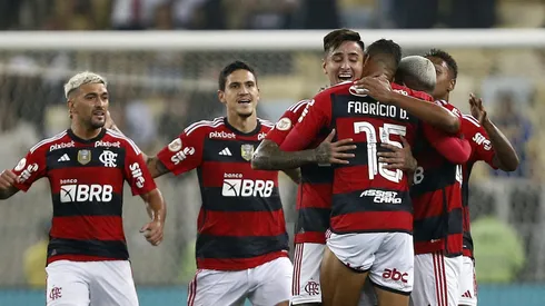 R$ 98 milhões: Titular do Flamengo sinaliza positivo para assinar com time europeu. (Photo by Wagner Meier/Getty Iages)