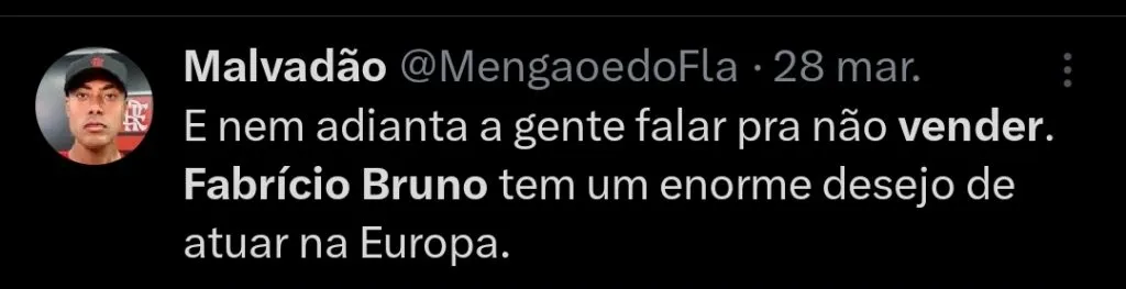 Repercussão via Twitter
