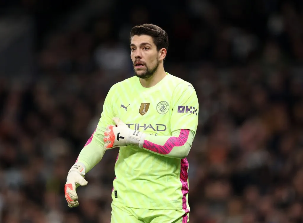 Stefan Ortega of Manchester City  (Photo by Catherine Ivill/Getty Images)
