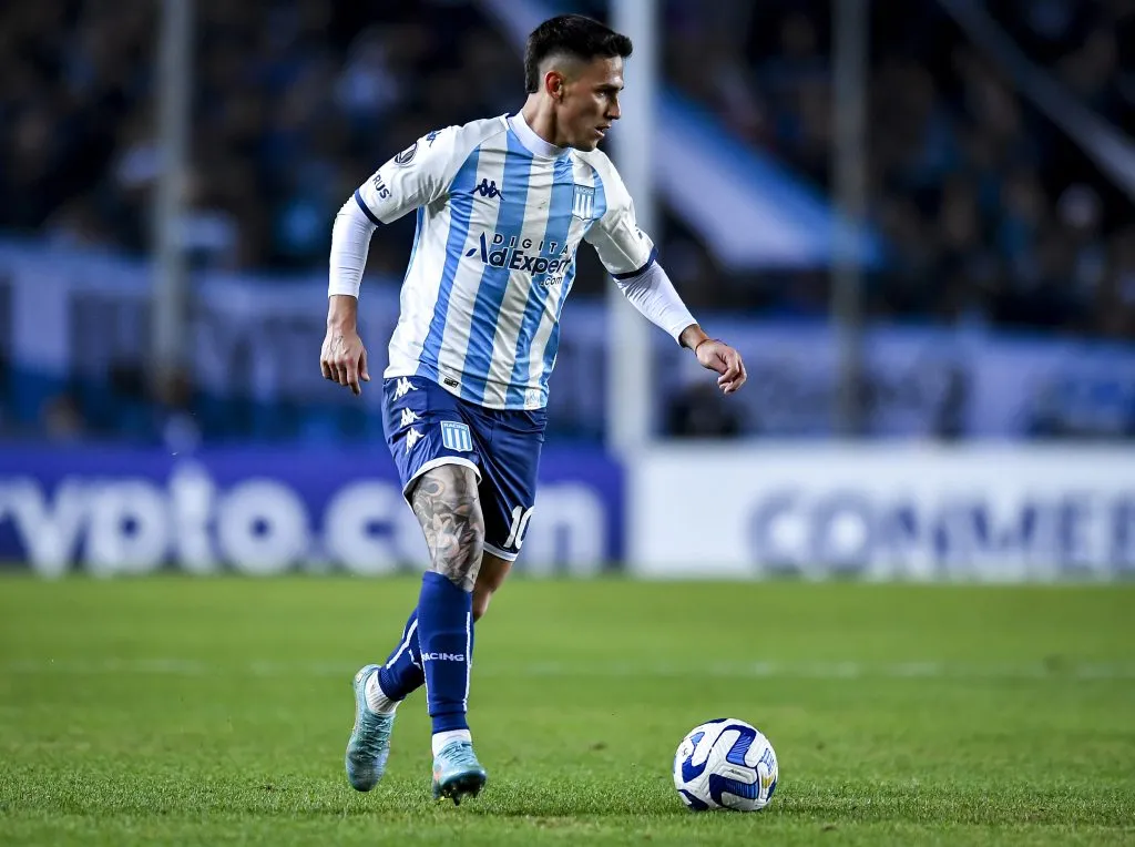 Rojas em ação nos tempos de Racing (Photo by Marcelo Endelli/Getty Images)