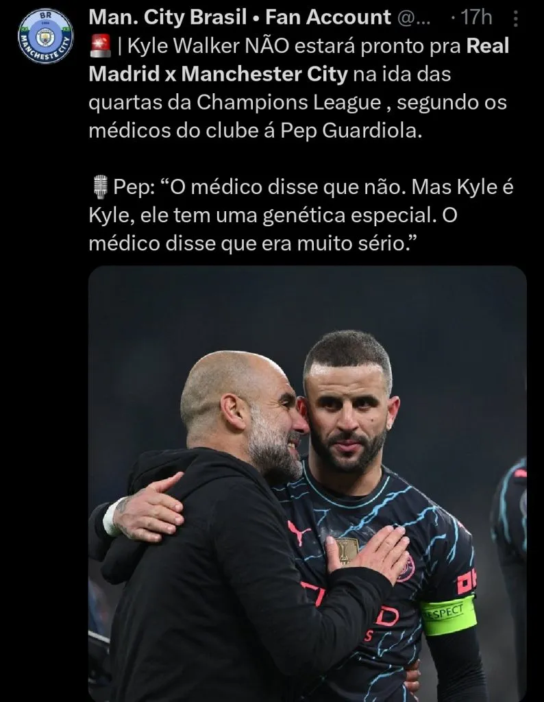 Repercussão via Twitter