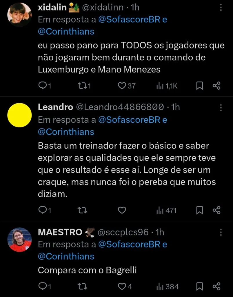 Repercussão via Twitter