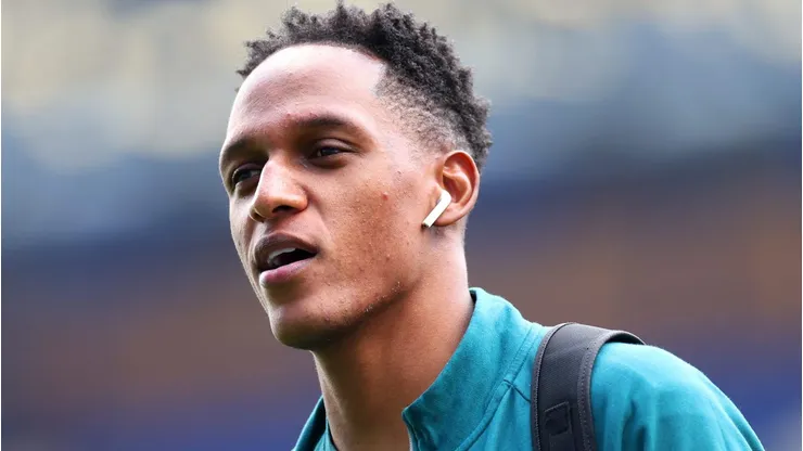 Reviravolta: Yerry Mina pode recusar o Grêmio para assinar com outra equipe. (Photo by Marc Atkins/Getty Images)