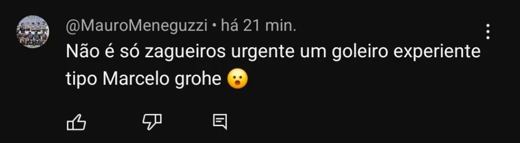 Repercussão via YouTube