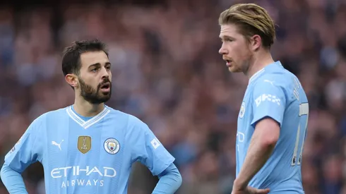 R$ 273 milhões Barcelona tem cláusula exposta para contratar craque do Manchester City.(Photo by Catherine Ivill/Getty Images)