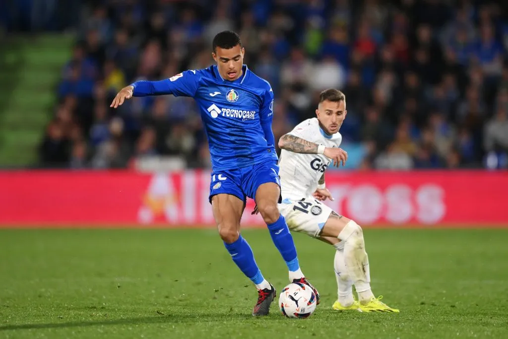 Mason em ação pelo Getafe. (Photo by Denis Doyle/Getty Images)