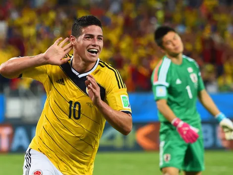 Quarteto do São Paulo com James Rodrígue é destaque na Argentina