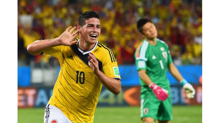 James Rodríguez quer ser protagonista na Libertadores. Foto: Christopher Lee/Getty Images