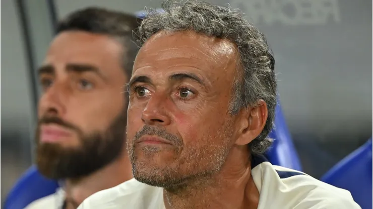 Head Coach Luis Enrique of Paris Saint-Germain . (Photo by Kenta Harada/Getty Images)