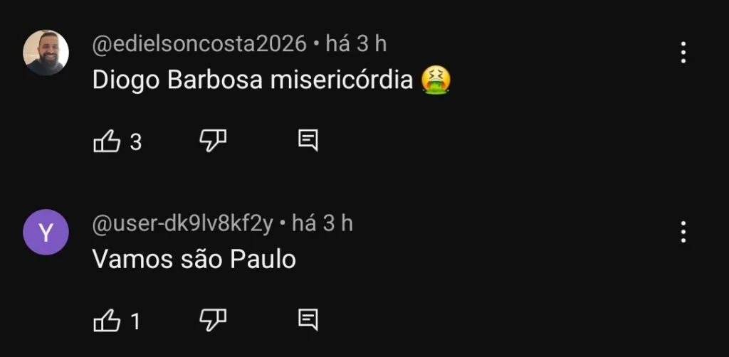 Repercussão via YouTube