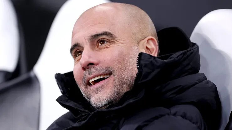 Treinador do Manchester City respondeu em tom irônico após bronca em jogador (Photo by Alex Livesey/Getty Images)