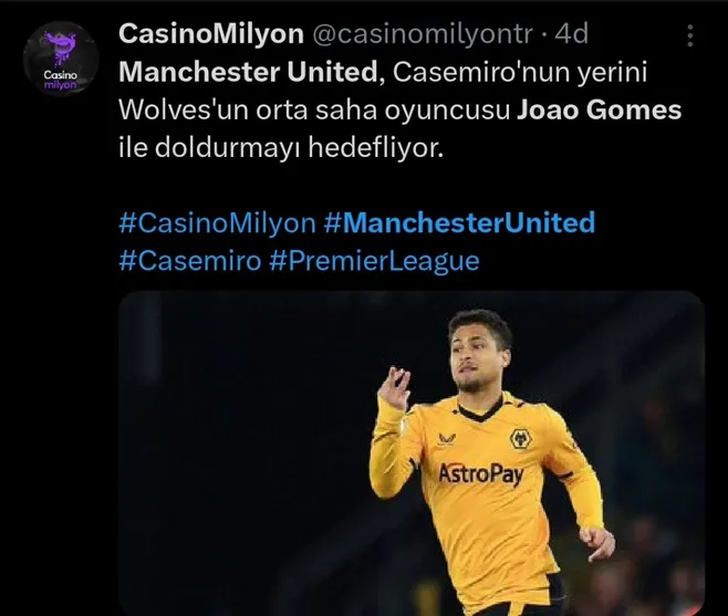 Repercussão via Twitter