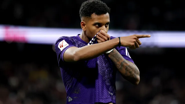 Rodrygo decidiu para o Real Madrid no final de semana (Foto: Florencia Tan Jun/Getty Images)