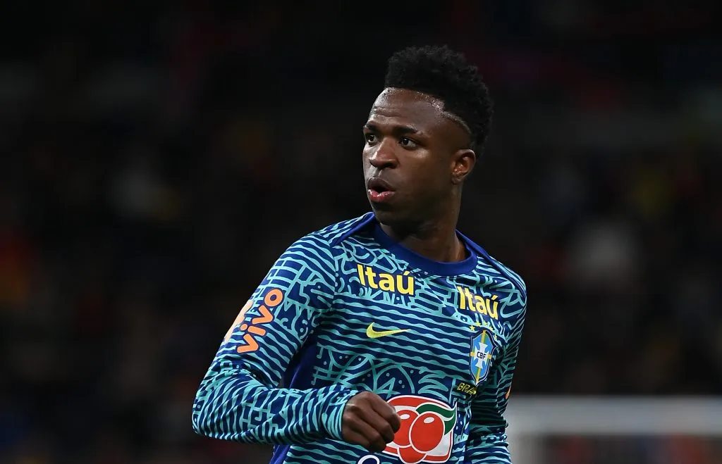 Brasileiro no duelo diante da Espanha (Photo by Denis Doyle/Getty Images)