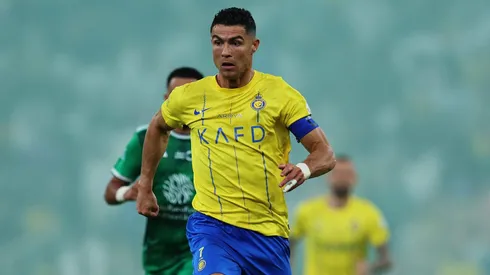 Cristiano Ronaldo of Al Nassr . (Photo by Yasser Bakhsh/Getty Images)