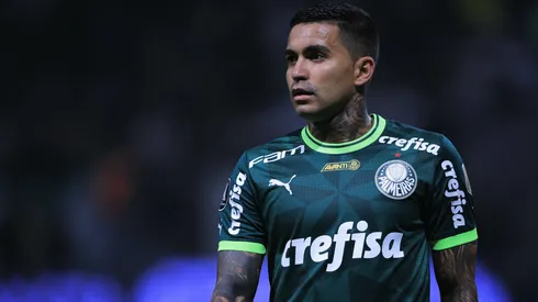 Dudu em partida pelo Palmeiras