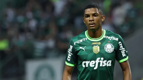Luís Guilherme jogador do Palmeiras