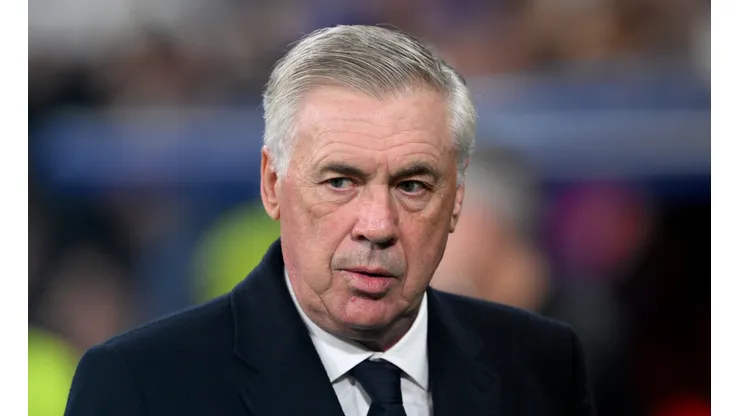 Ancelotti, técnico do Real Madrid (Photo by David Ramos/Getty Images)