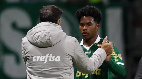 Endrick abriu o jogo em entrevista (Foto: Cesar Greco/Palmeiras/Divulgação)