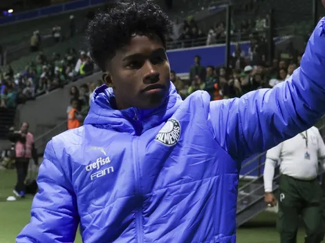 Endrick se declara para o Palmeiras em sua despedida