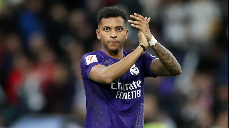 Rodrygo, do Real Madrid, esquece o Manchester City e quer jogar em outro gigante europeu. (Photo by Florencia Tan Jun/Getty Images)