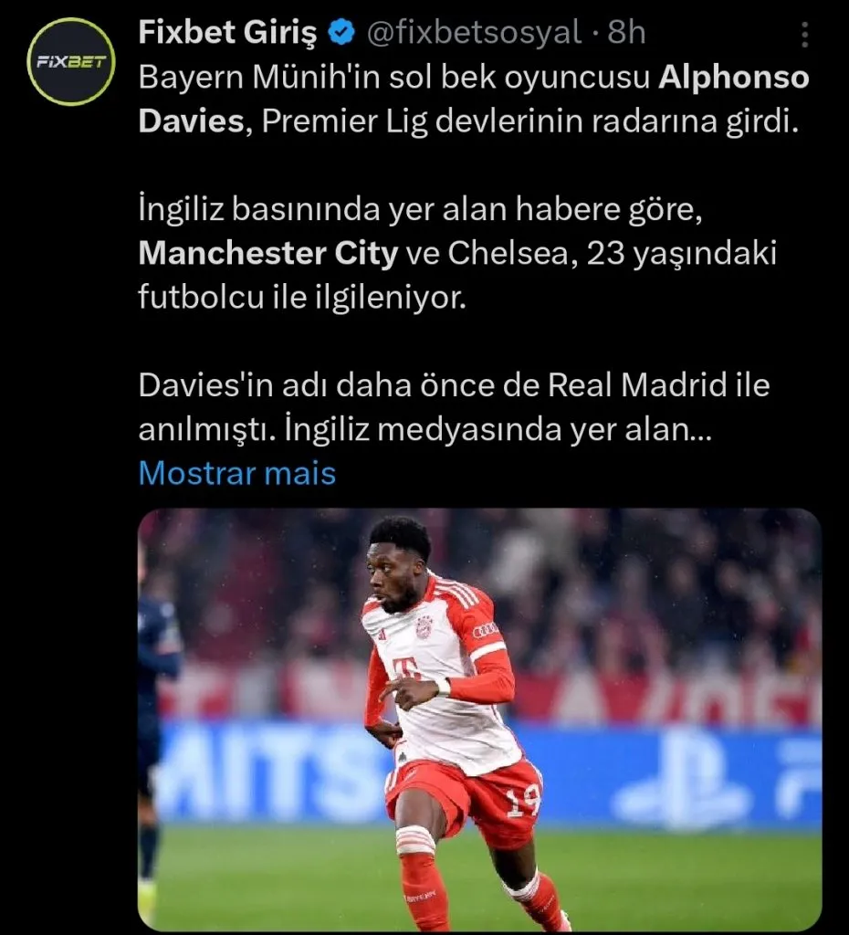 Repercussão via Twitter