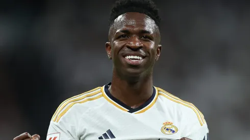 Vinicius Junior of Real Madrid . (Photo by Clive Brunskill/Getty Images)