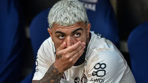 Gabigol pelo Flamengo. Foto: Thiago Ribeiro/AGIF