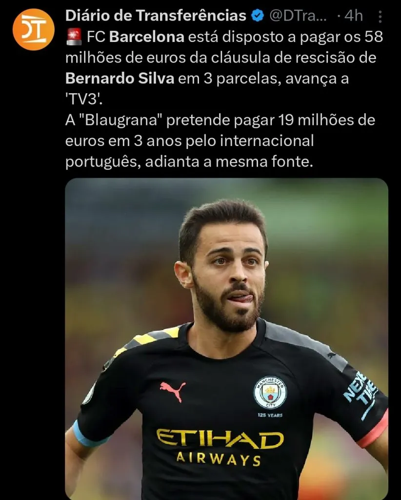 Repercussão via Twitter