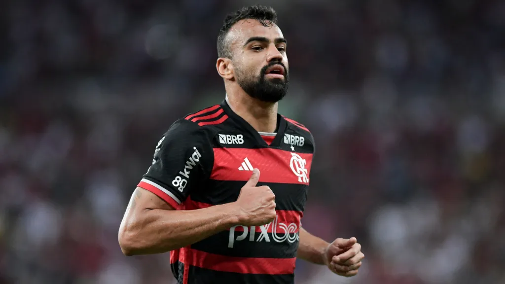 Fabrício Bruno pelo Flamengo em 2024