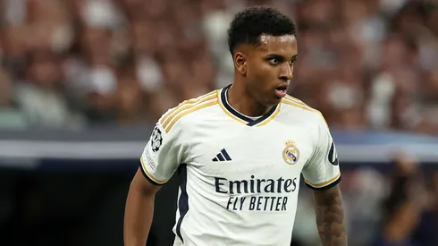 Rodrygo criou polêmica no Real Madrid (Foto: Alexander Hassenstein/Getty Images)
