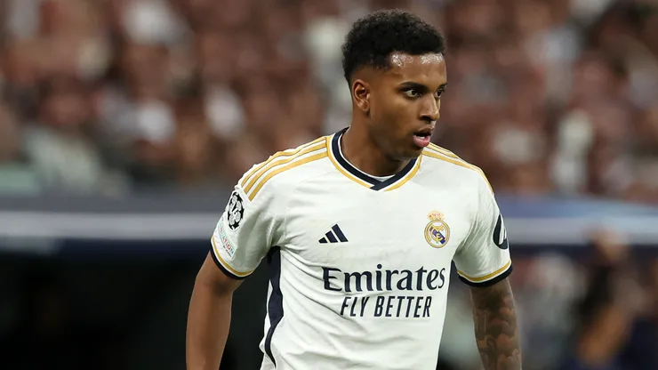 Rodrygo criou polêmica no Real Madrid (Foto: Alexander Hassenstein/Getty Images)