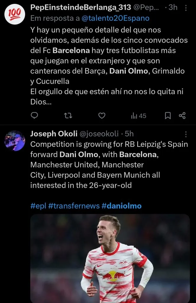 RepercussĂŁo via Twitter