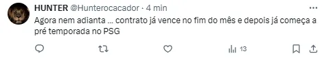 Torcedor comenta sobre situação de Gabriel Moscardo, do Corinthians 