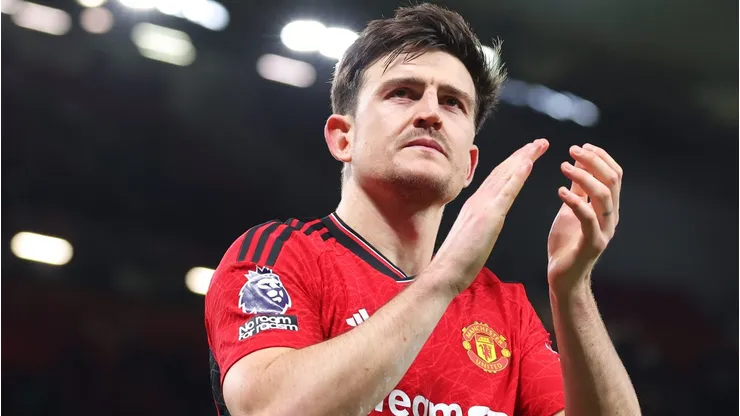 Harry Maguire of Manchester United (Photo by Alex Livesey/Getty Images)