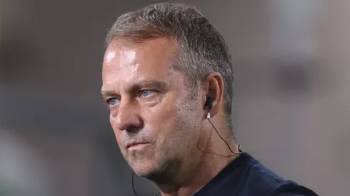 Hansi Flick é o novo treinador do Barcelona (Photo by Alex Grimm/Getty Images)